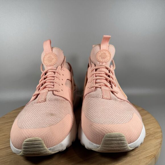 S Nike Mens Air Huarache Run Ultra Breathe 833147 Orange Running Shoe Sneaker 10 - Picture 2 of 8